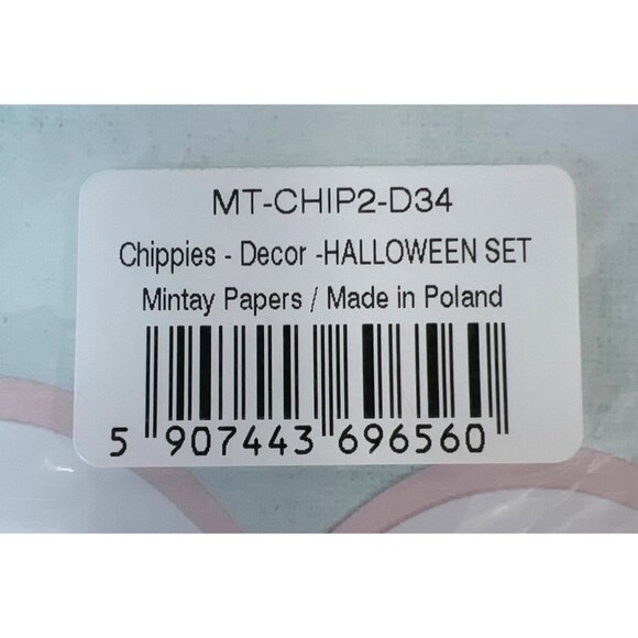 Mintay Chippies Chipboard Decor Elements Halloween Set  MT-CHIP2-D34 - Picture 4 of 4